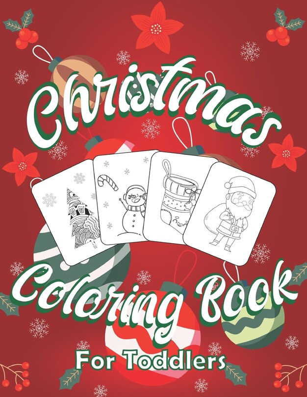 Front cover_Christmas Coloring Book for Toddlers