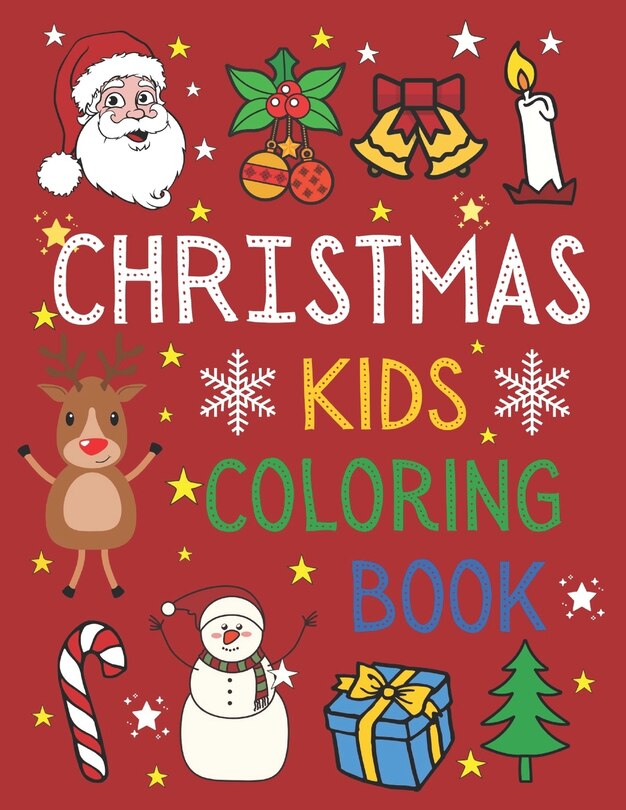 Front cover_Christmas Kids Coloring Book