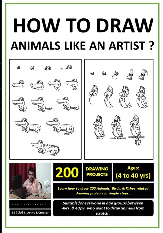 Couverture_How to Draw Animals Like An Artist ?