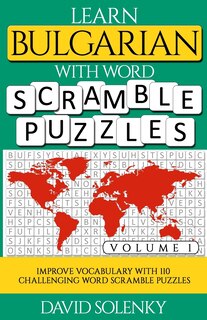Couverture_Learn Bulgarian with Word Scramble Puzzles Volume 1