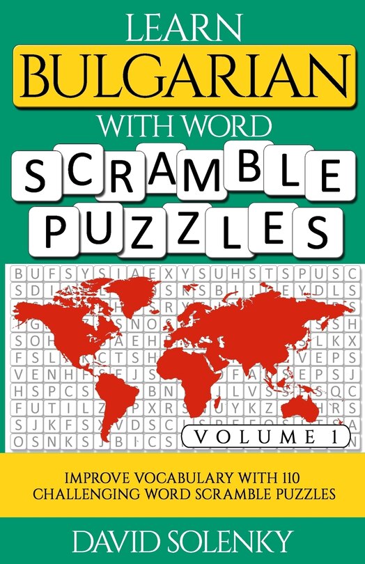 Couverture_Learn Bulgarian with Word Scramble Puzzles Volume 1