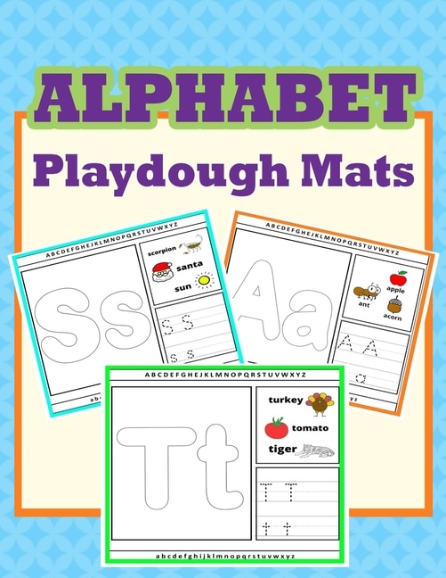 Front cover_Alphabet Playdough Mats