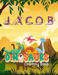 Couverture_Jacob Dinosaures Coloring Book