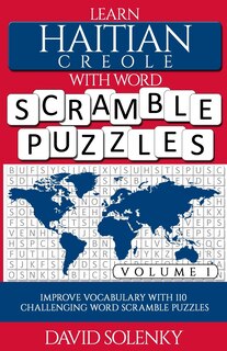 Front cover_Learn Haitian Creole with Word Scramble Puzzles Volume 1