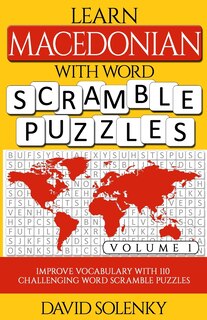 Couverture_Learn Macedonian with Word Scramble Puzzles Volume 1