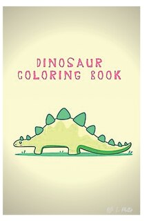 Front cover_dinosaur coloring book