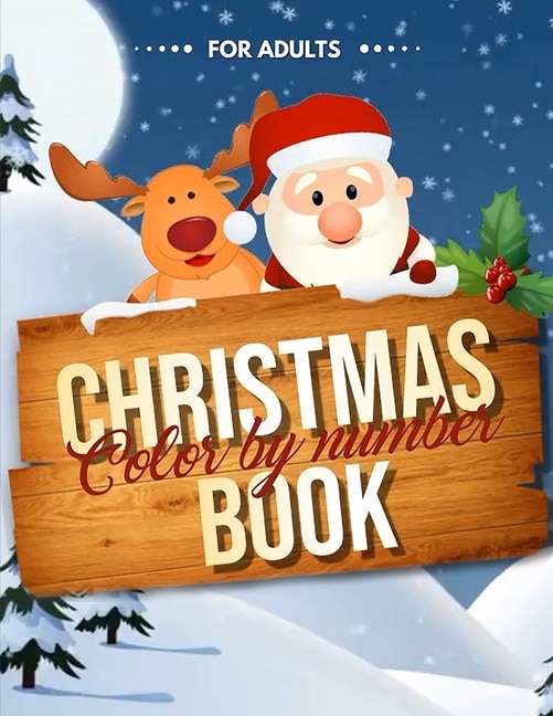 Couverture_Christmas Color by Number Book for Adults