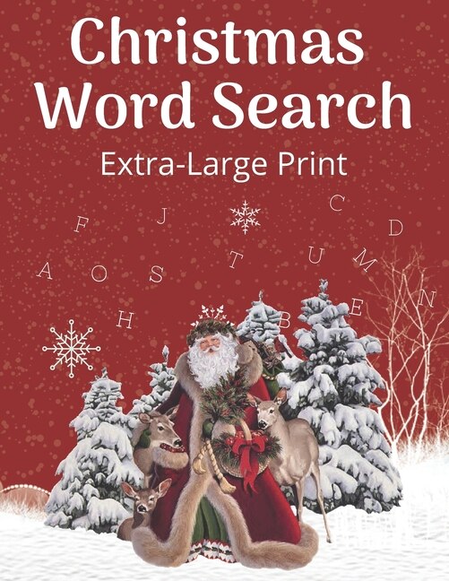 Front cover_Christmas Word Search Extra-Large Print