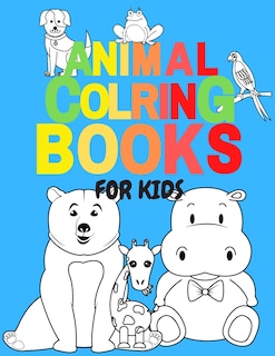 Animal coloring books for kids