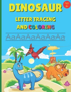 Front cover_Dinosaur Letter Tracing and Coloring