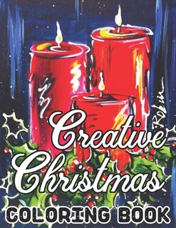 Front cover_Creative Christmas Coloring Book