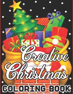 Front cover_Creative Christmas Coloring Book