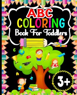 Front cover_ABC Coloring Book for Toddlers