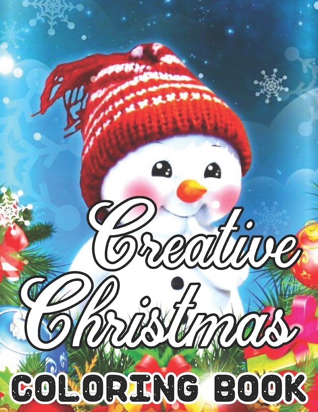 Front cover_Creative Christmas Coloring Book
