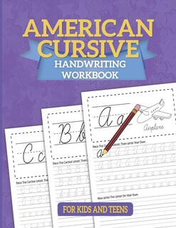Couverture_American Cursive Handwriting Workbook