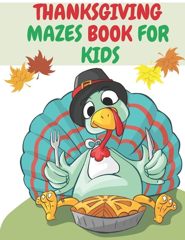 Couverture_Thanksgiving Mazes Book for Kids