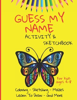Front cover_Guess My Name - Activity and Sketchbook