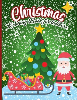 Couverture_Christmas Coloring Book For Toddlers