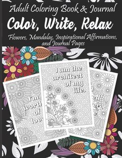 Front cover_Adult Coloring Book & Journal