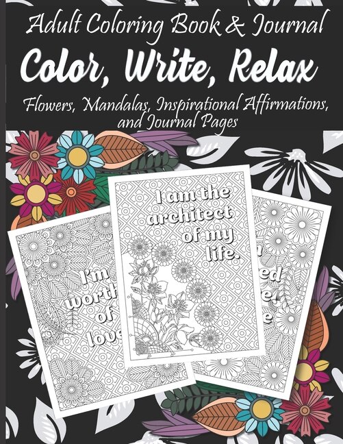 Front cover_Adult Coloring Book & Journal