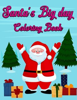 Couverture_Santa's Big day Coloring book