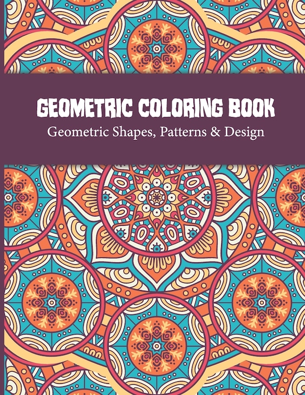 Front cover_Geometric Coloring Book