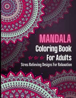 Front cover_MANDALA Coloring Book For Adults