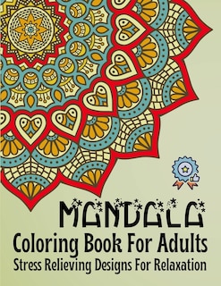 Couverture_MANDALA Coloring Book For Adults