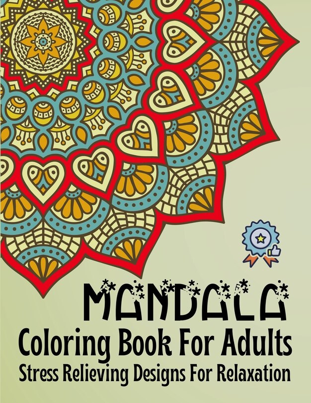 Couverture_MANDALA Coloring Book For Adults