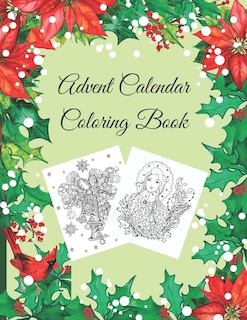 Front cover_Advent Calendar Coloring Book