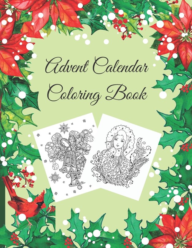 Front cover_Advent Calendar Coloring Book