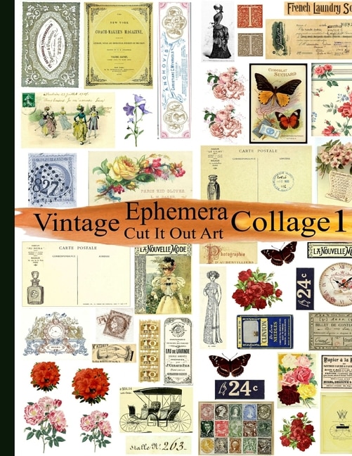 Front cover_Vintage Ephemera Collage 1