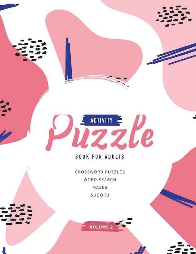 Couverture_Activity Puzzle Book For Adults