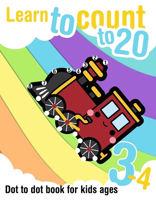 Couverture_Learn to count to 20 - Dot to dot book for kids ages 3-4