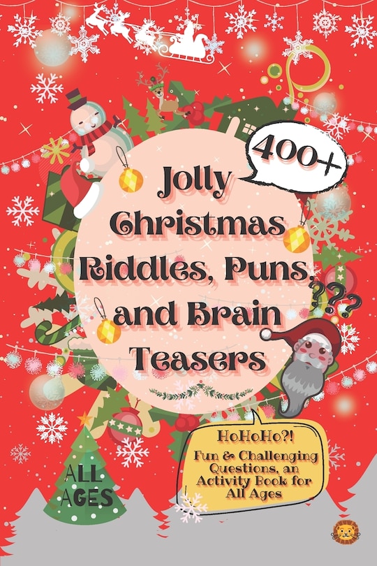Couverture_Jolly Christmas Riddles, Puns, and Brain Teasers