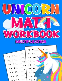 Front cover_Unicorn Math Workbook ( Multiplication )