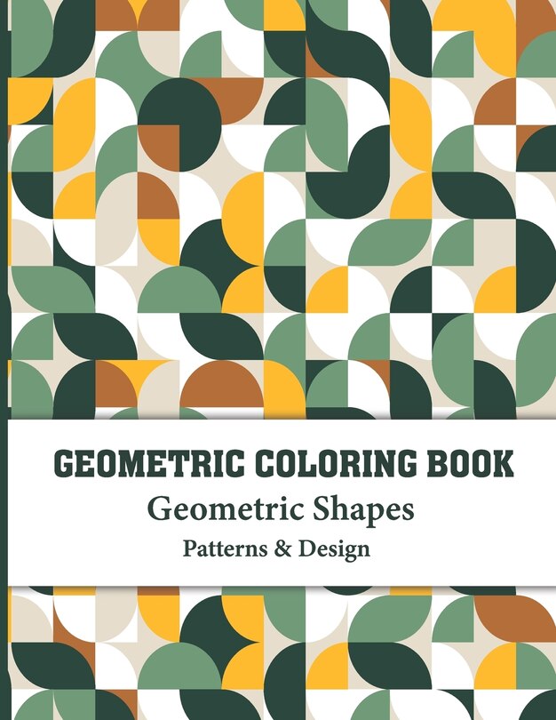 Front cover_Geometric Coloring Book