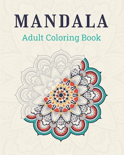 Front cover_Mandala Adult Coloring Book