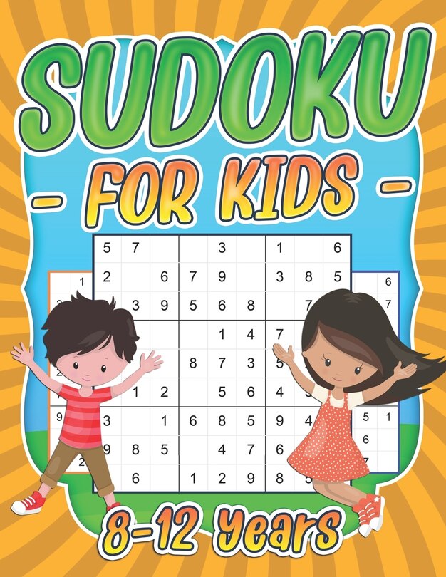 Front cover_Sudoku for Kids 8-12