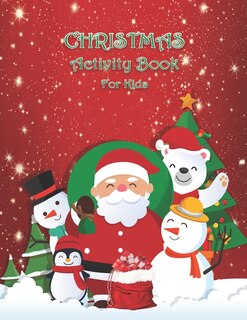 Front cover_CHRISTMAS Activity Book For Kids