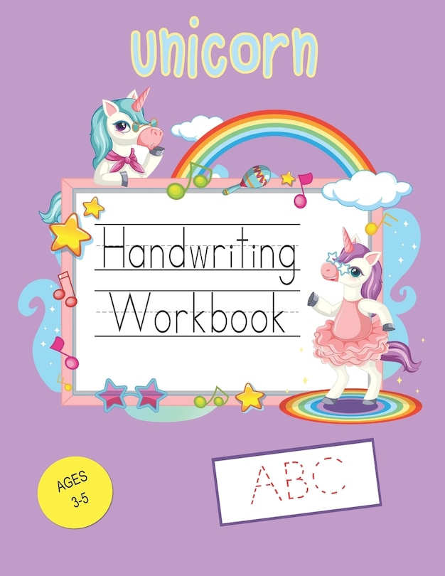 Couverture_Unicorn Handwriting Workbook