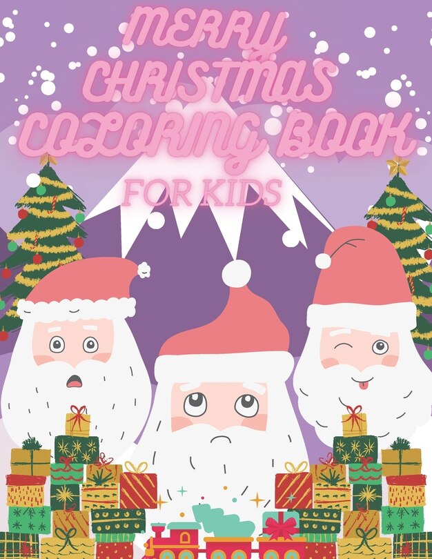 Front cover_Merry Christmas Coloring Book for Kids