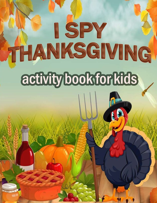 Front cover_I SPY THANKS GIVING activity book for kids