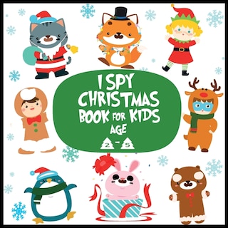 Couverture_I spy christmas book for kids age 2-5