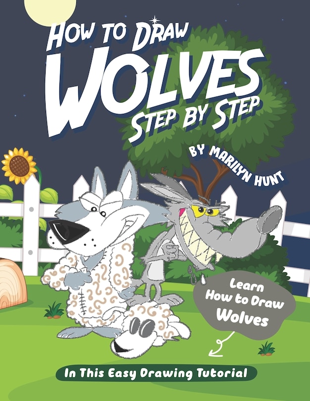 Couverture_How to Draw Wolves Step by Step
