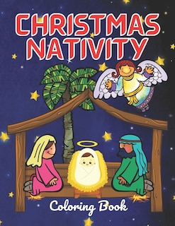 Front cover_Christmas Nativity Coloring Book