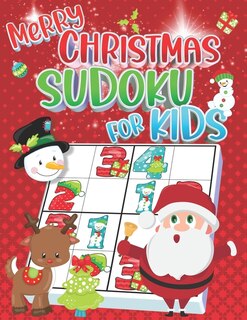 Front cover_Christmas Sudoku for Kids