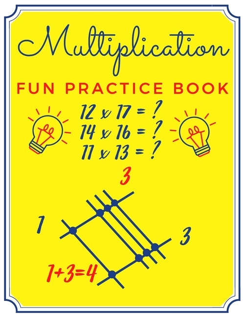 Front cover_Multiplication Fun Practice Book