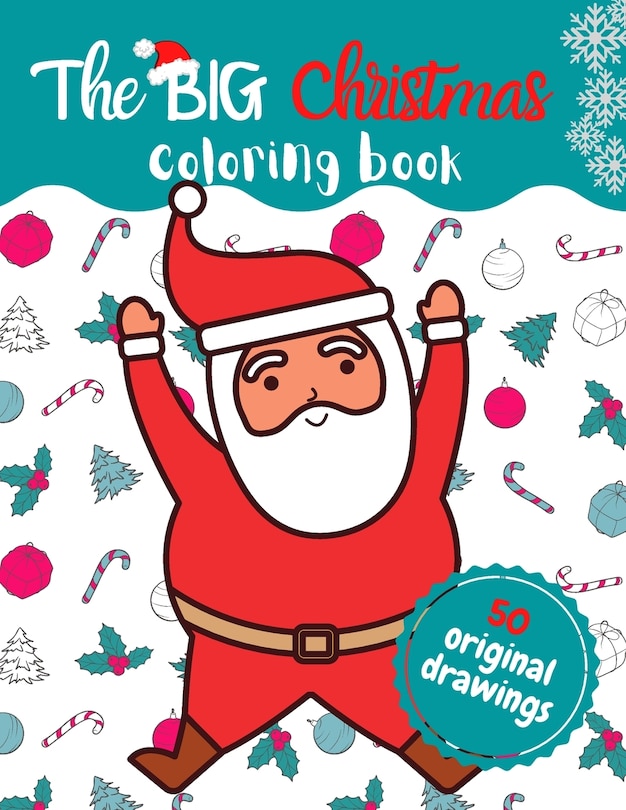Front cover_The BIG Christmas coloring book