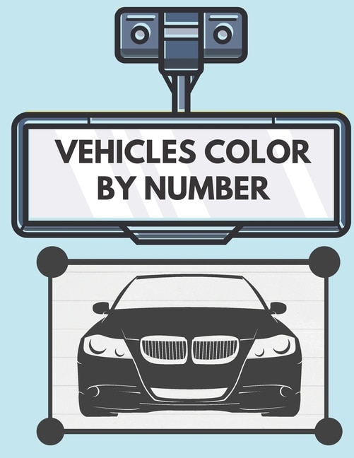 Couverture_Vehicles Color by Number